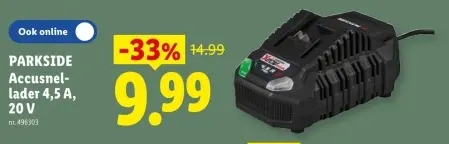 Promotie: Battery Charger