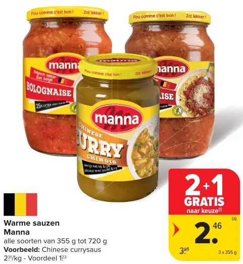 Promotie: Warme sauzen