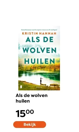 Aanbieding: Als de wolven huilen
