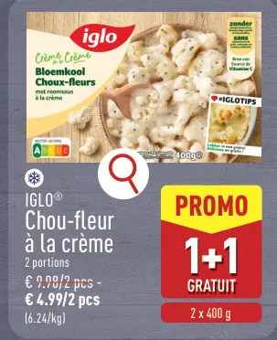 Offre: Chou-fleur à la crème