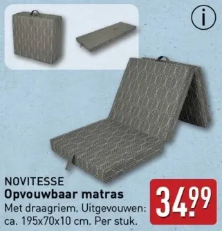 Aanbieding: Opvouwbaar matras