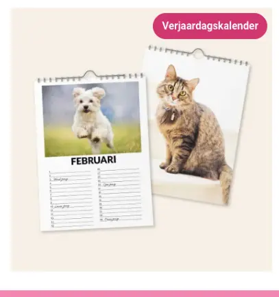 Aanbieding: Verjaardagskalender