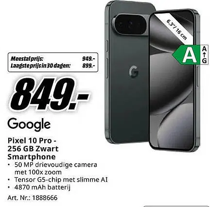 Aanbieding: Pixel 10 Pro