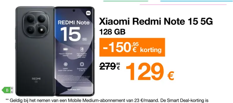 Promotie: Redmi Note 15 5G