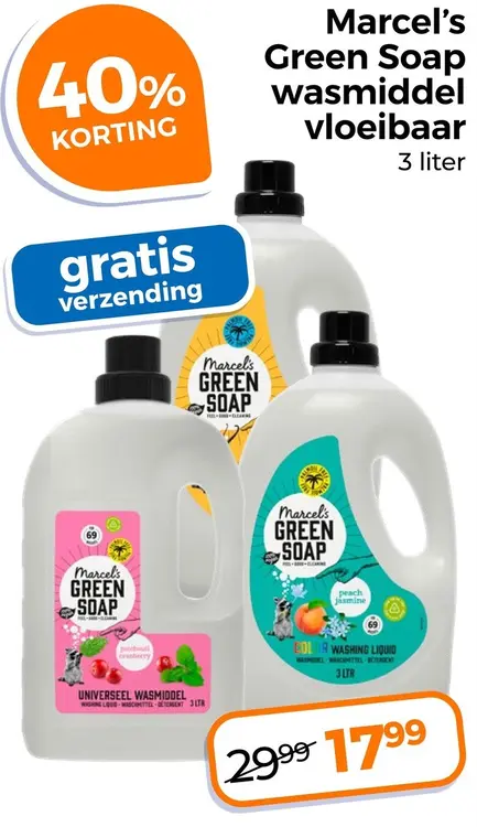 Aanbieding: Wasmiddel vloeibaar