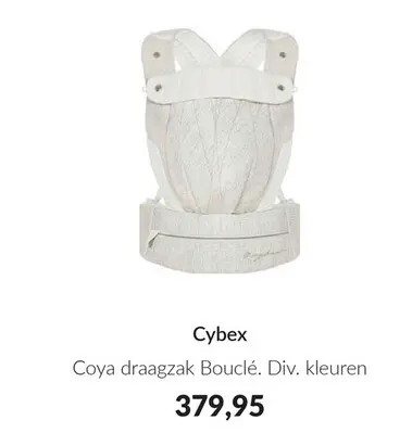 Aanbieding: Coya draagzak Bouclé