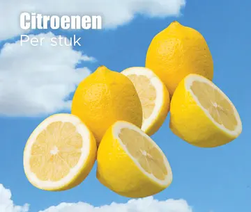 Aanbieding: Citroenen