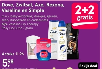 Aanbieding: Vaseline Lip Therapy Rosy Lip Cutie