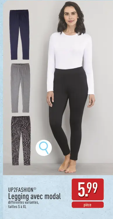 Offre: Legging avec modal