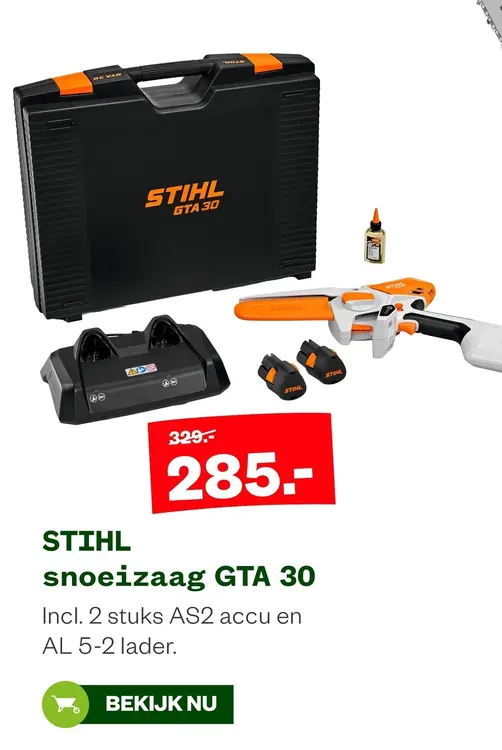 Aanbieding: Snoeizaag GTA 30