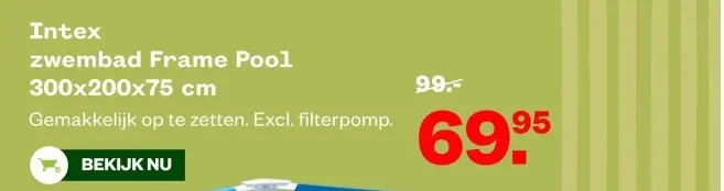Aanbieding: zwembad Frame Pool