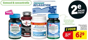 Aanbieding: Magnesium voor gemoed & concentratie