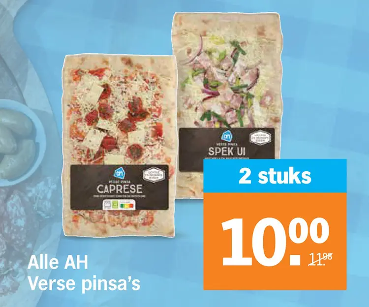 Aanbieding: Verse pinsa's