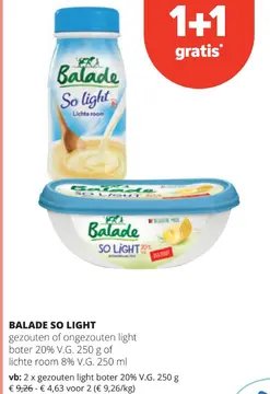 Aanbieding: Balade so light