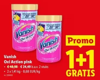 Promotie: Oxi Action pink