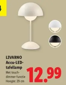 Aanbieding: Accu-LED-tafellamp
