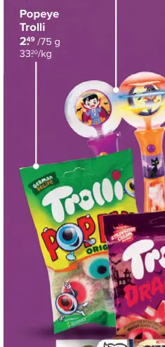 Offre: Popeye Trolli
