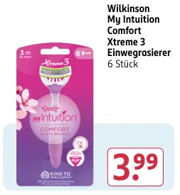 Aanbieding: Wilkinson My Intuition Comfort Xtreme 3 Einwe
