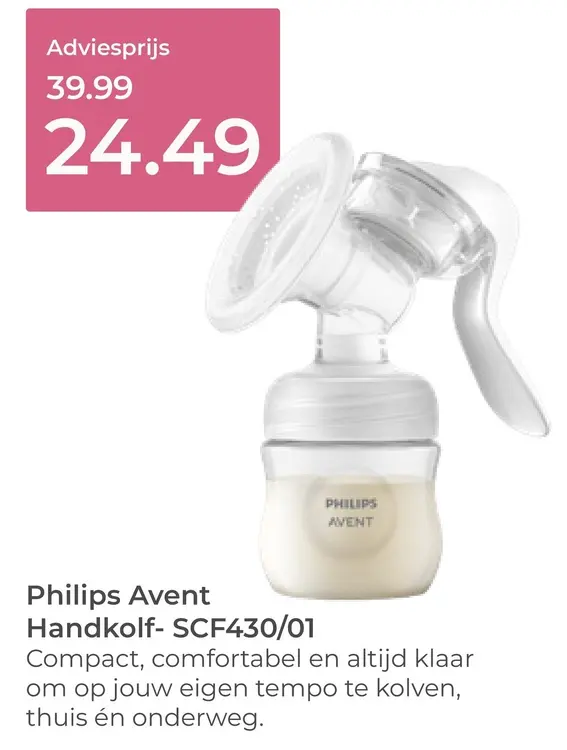 Aanbieding: Philips Avent Handkolf- SCF430/01