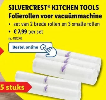 Aanbieding: Folierollen voor vacuümmachine