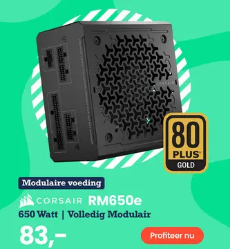 Aanbieding: CORSAIR RM650e