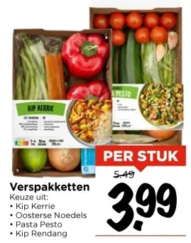 Aanbieding: Verspakketten