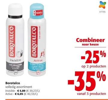 Aanbieding: Borotalco volledig assortiment