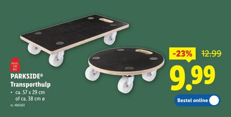 Promotie: Transporthulp