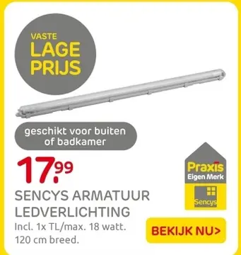 Aanbieding: Sencys armatuur ledverlichting