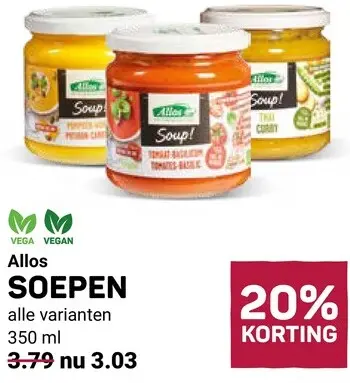 Aanbieding: Soepen