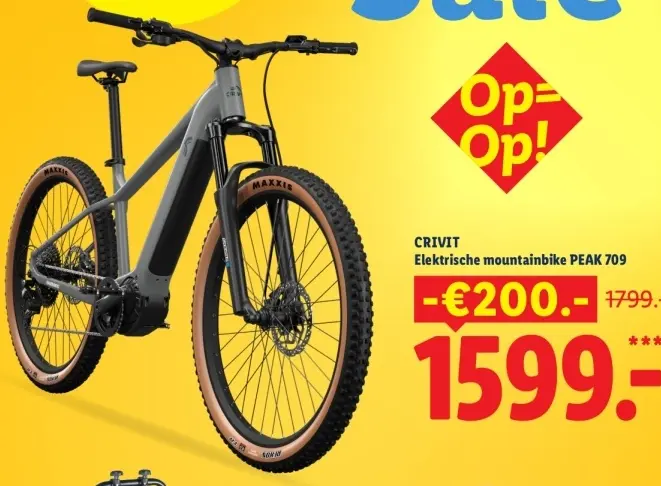 Aanbieding: Elektrische mountainbike PEAK 709