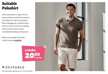 Aanbieding: Suitable Poloshirt