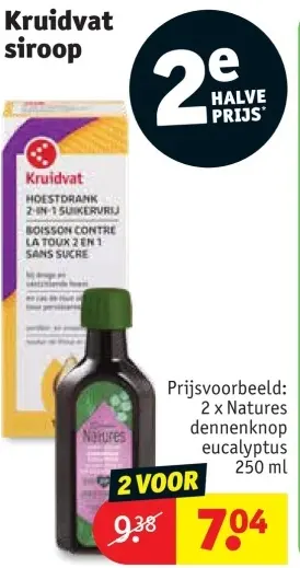 Promotie: Kruidvat siroop