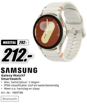 Aanbieding: SAMSUNG Galaxy Watch7 Smartwatch