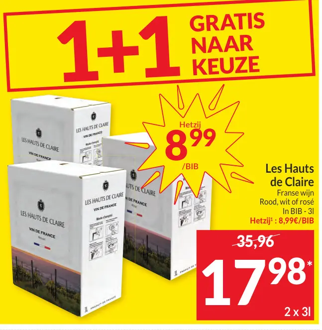 Promotie: Les Hauts de Claire