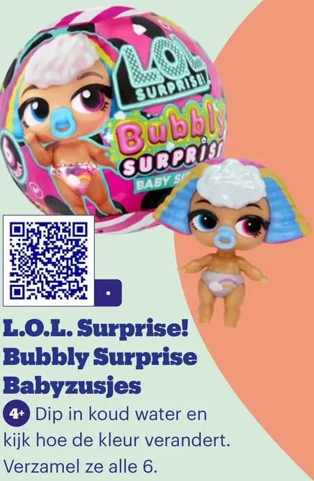 Promotie: Bubbly Surprise Babyzusjes