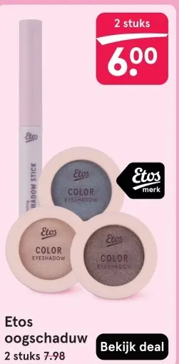 Aanbieding: Etos oogschaduw