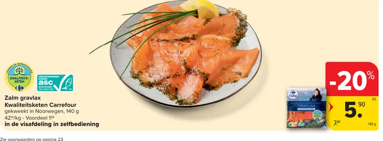 Promotie: Zalm gravlax