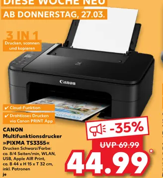 Aanbieding: PIXMA TS3355