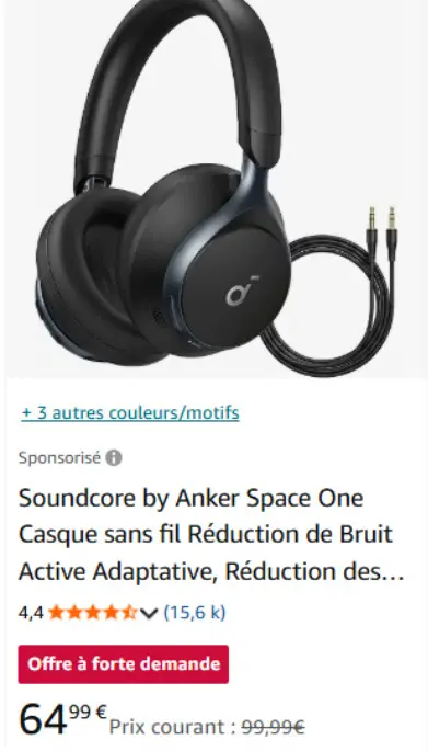 Offre: Soundcore by Anker Space One