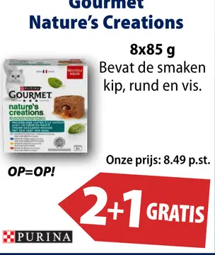 Aanbieding: Gourmet Nature's Creations