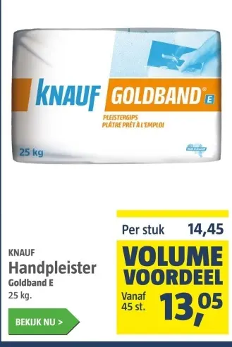 Aanbieding: Handpleister Goldband E