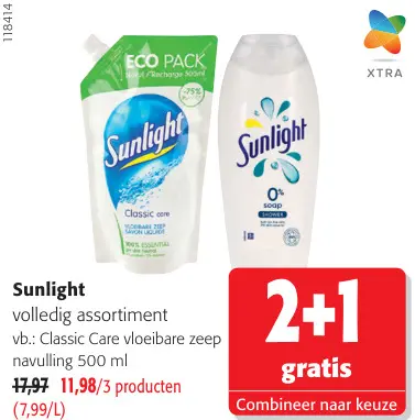 Promotie: Volledig assortiment