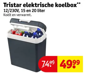 Aanbieding: Tristar elektrische koelbox