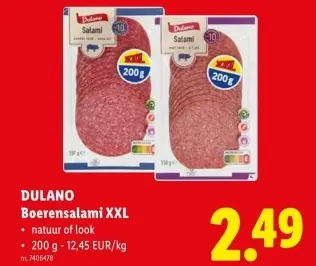 Promotie: Boerensalami XXL