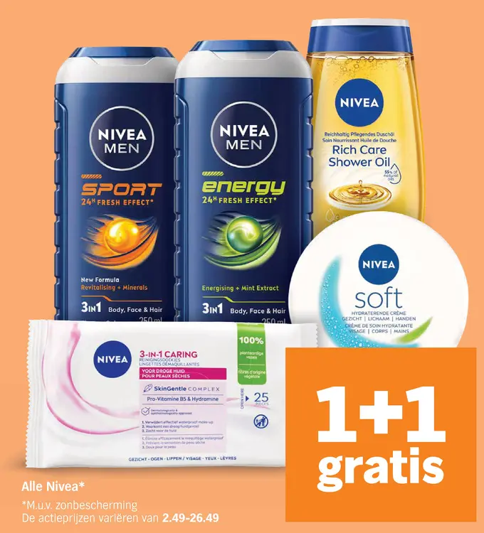 Aanbieding: Alle Nivea