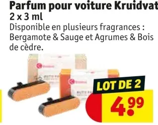 Offre: Parfum pour voiture