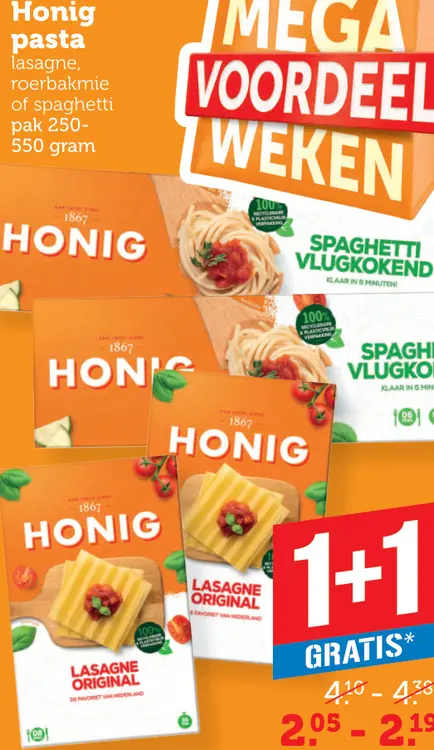 Aanbieding: pasta