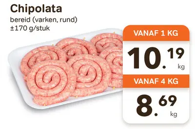 Promotie: Chipolata