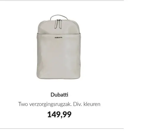 Aanbieding: Two verzorgingsrugzak